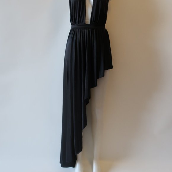 GOODTIME USA LACE RACERBACK ASYMMETRIC DRESS M * - Picture 6 of 15